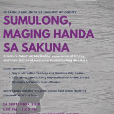 10 Taon: Paggunita sa Hagupit ni Ondoy