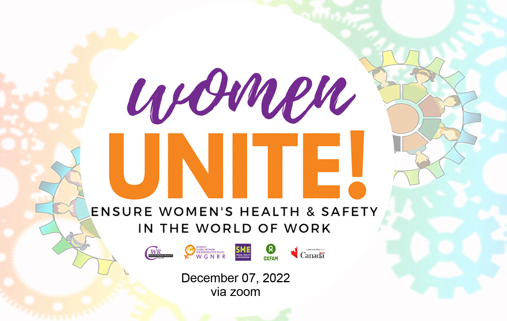 Women Unite! Ensure Women’s Health and Safety in the World of Work CWR Center for Women's