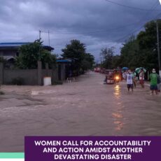 Women call for accountability and action amidst another devastating disaster