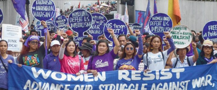 On International Working Women’s Day: Filipino women unite! Rise against imperialist plunder, corruption, and fascist attacks!